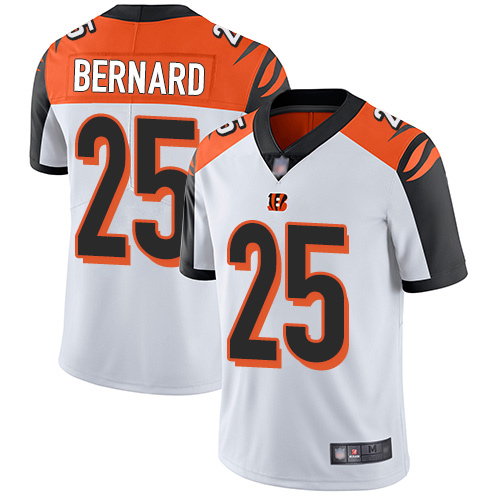 Cincinnati Bengals Limited White Men Giovani Bernard Road Jersey NFL Footballl 25 Vapor Untouchable